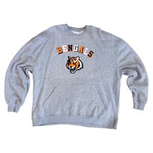 Bengals Vinyl Crew-Neck Sweatshirt